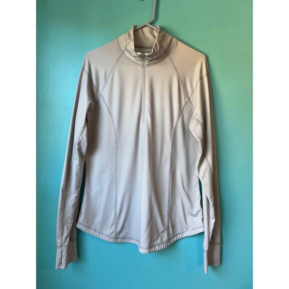 Active by Old Navy Size Large Womens Semi-Fitted Stretch active zip pullover - Picture 4 of 6